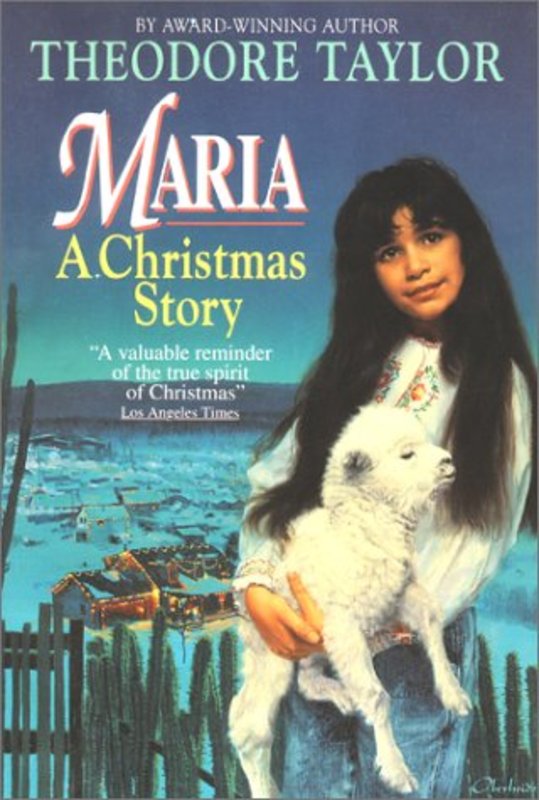 Book cover for "Maria, a Christmas Story" by Theodore Taylor