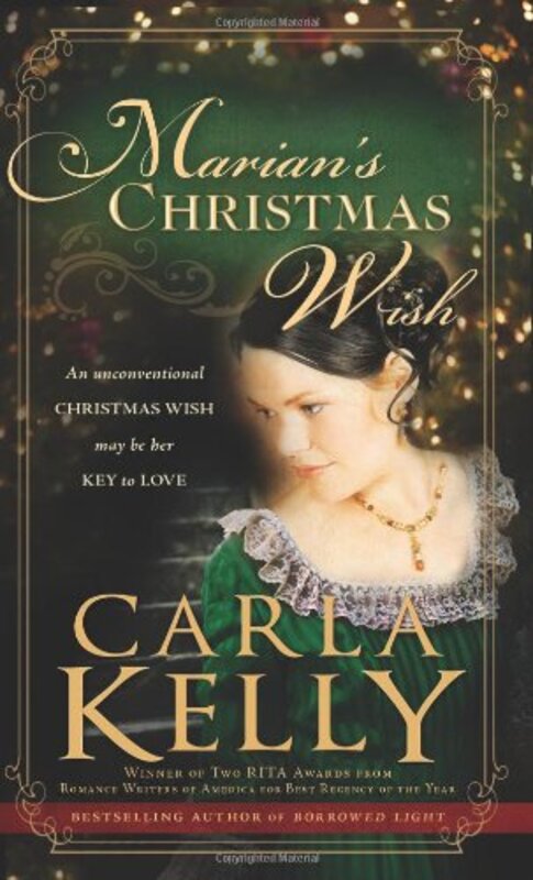 Book cover for "Marian's Christmas Wish" by Carla Kelly