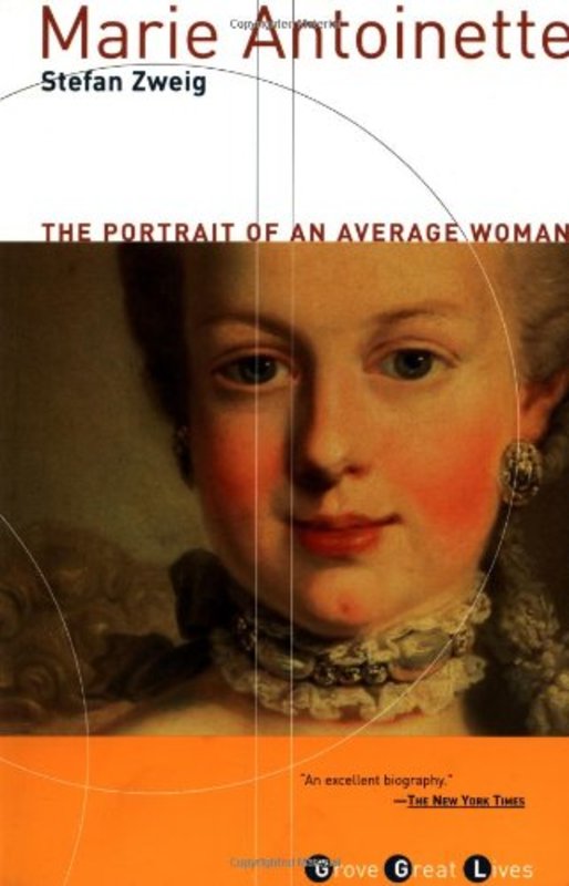 Book cover for "Marie Antoinette" by Stefan Zweig