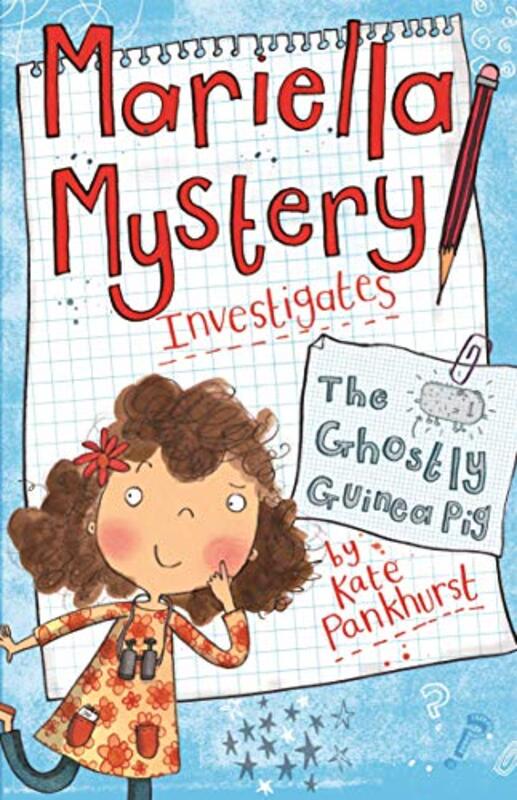 Book cover for "Mariella Mystery Investigates the Ghostly Guinea Pig" by Kate Pankhurst