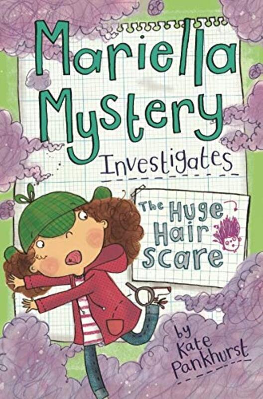 Book cover for "Mariella Mystery Investigates the Huge Hair Scare" by Kate Pankhurst