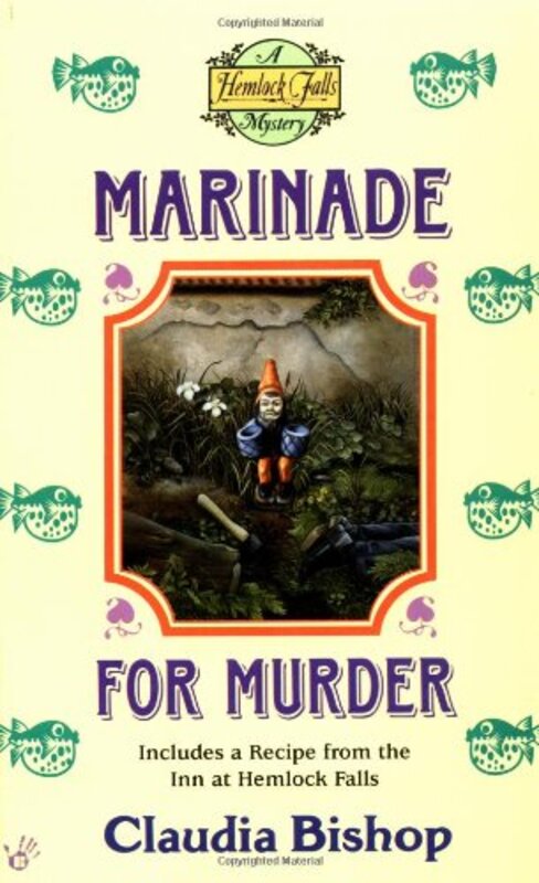 Book cover for "Marinade for Murder" by Mary Stanton