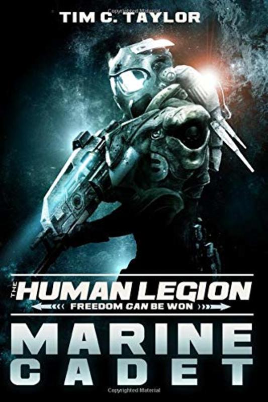 Book cover for "Marine Cadet" by Tim C Taylor