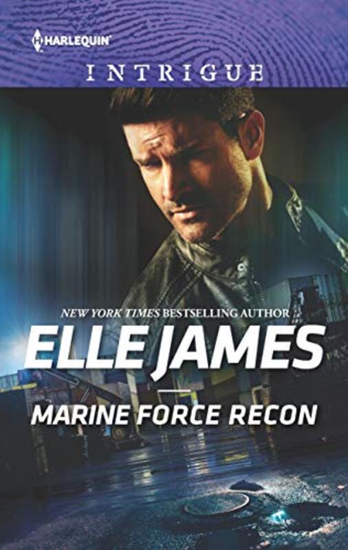 Book cover for "Marine Force Recon" by Elle James