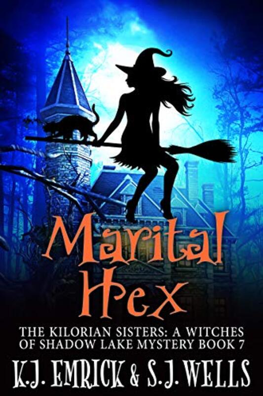 Book cover for "Marital Hex" by KJ Emrick