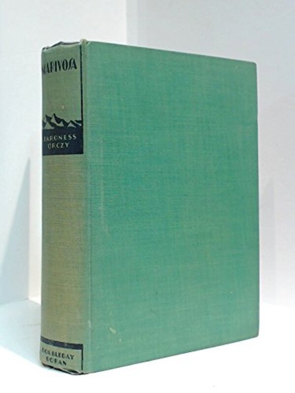Book cover for "Marivosa" by Baroness Orczy