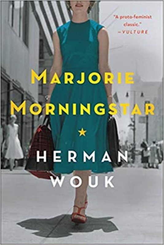 Book cover for "Marjorie Morningstar" by Herman Wouk