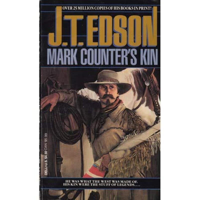 Book cover for "Mark Counter's Kin" by JT Edson