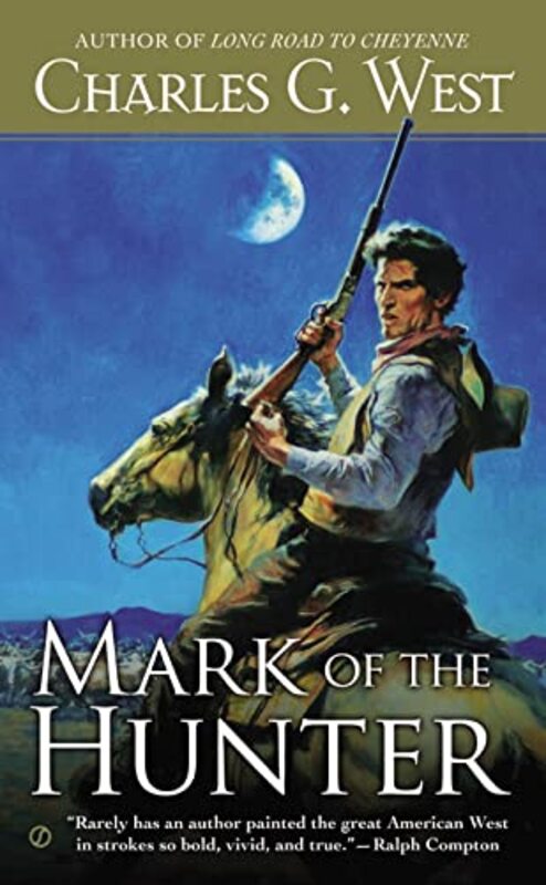 Book cover for "Mark of the Hunter" by Charles G West