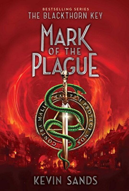 Book cover for "Mark of the Plague" by Kevin Sands