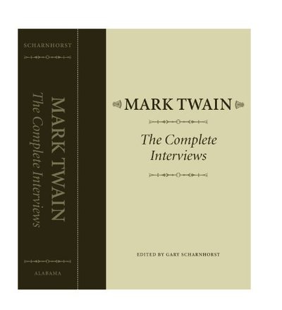 Book cover for "Mark Twain: The Complete Interviews"