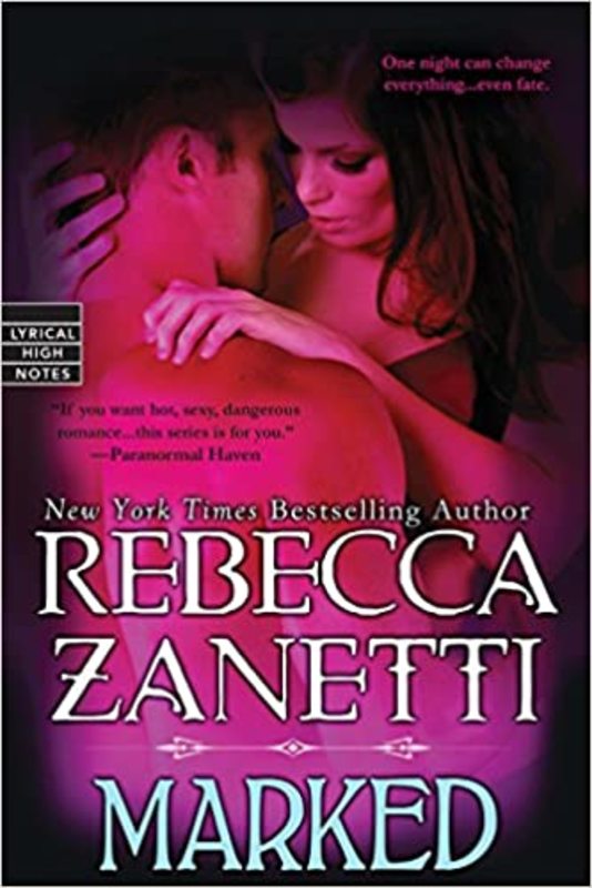 Book cover for "Marked" by Rebecca Zanetti