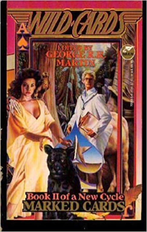 Book cover for "Marked Cards"