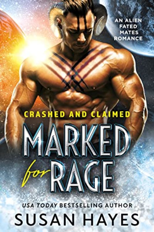 Book cover for "Marked For Rage" by Susan Hayes