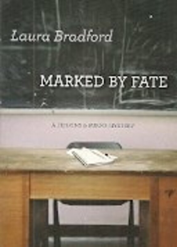 Book cover for "Marked by Fate / Deadly Expressions" by Laura Bradford