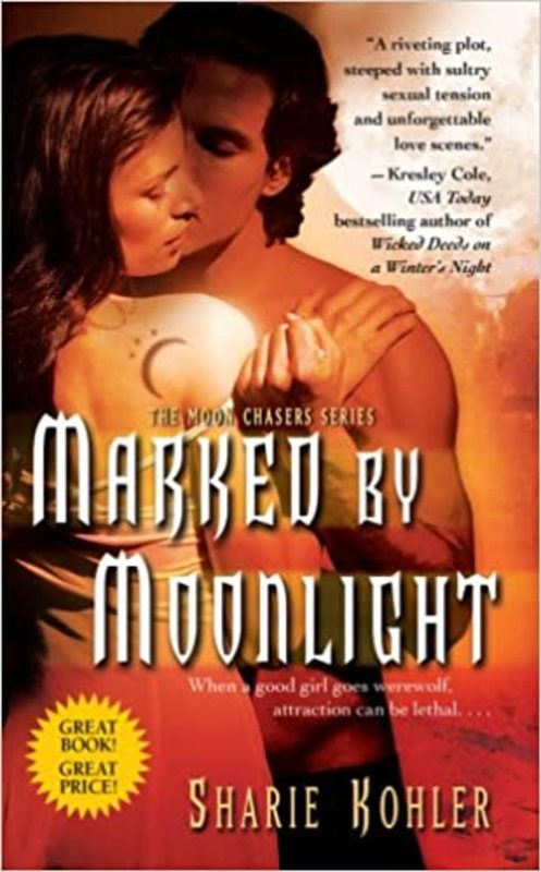 Book cover for "Marked by Moonlight" by Sharie Kohler
