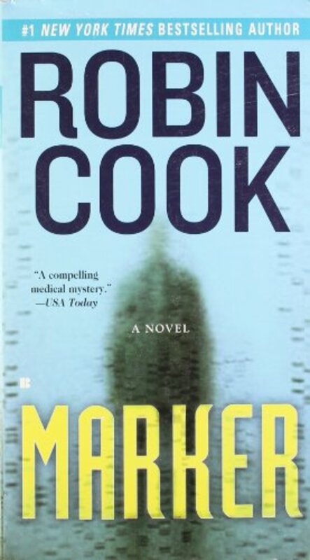 Book cover for "Marker" by Robin Cook