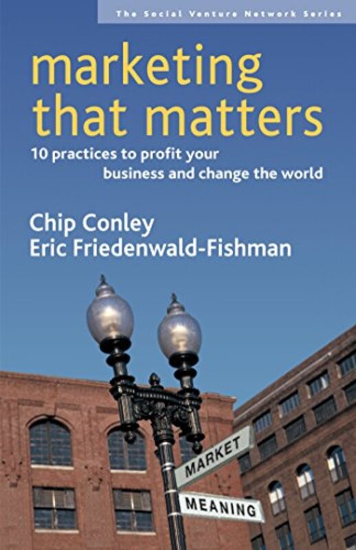 Book cover for "Marketing That Matters"
