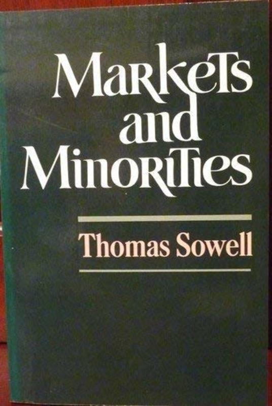 Book cover for "Markets And Minorities Paper" by Thomas Sowell