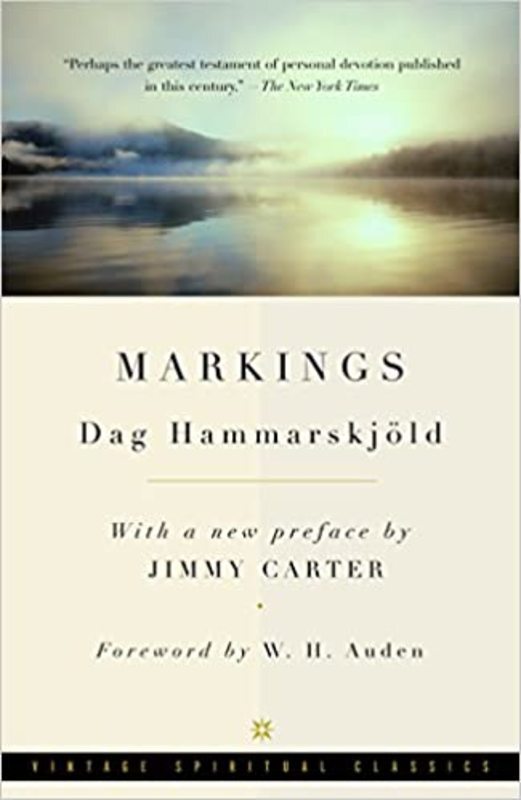 Book cover for "Markings" by Dag Hammarskjold