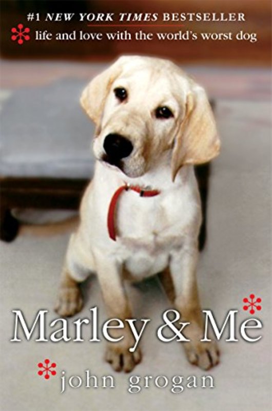 Book cover for "Marley & Me" by John Grogan