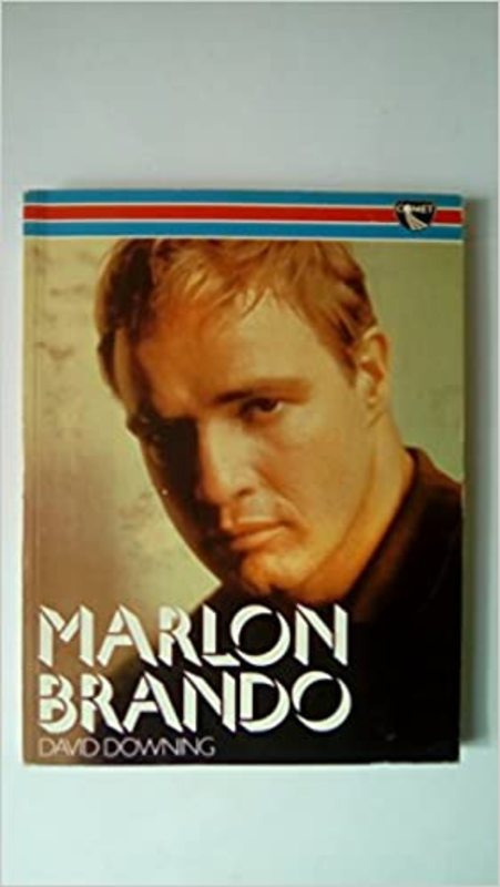 Book cover for "Marlon Brando" by David Downing