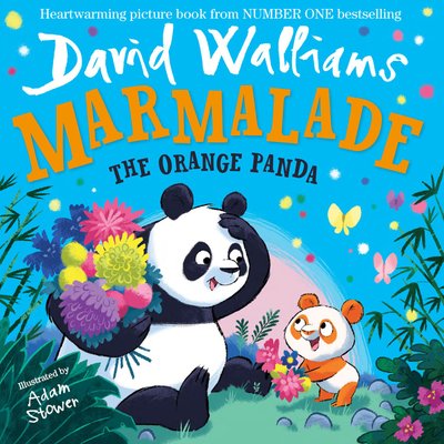 Book cover for "Marmalade: The Orange Panda" by David Walliams