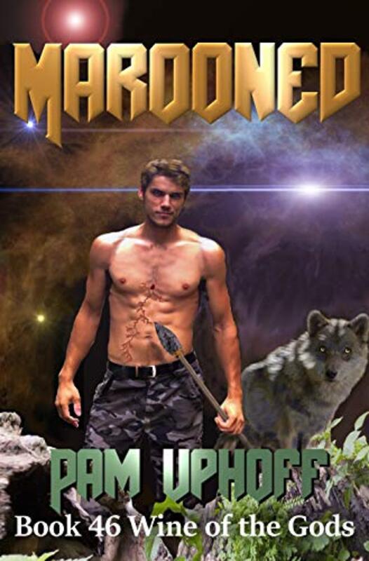 Book cover for "Marooned" by Pam Uphoff