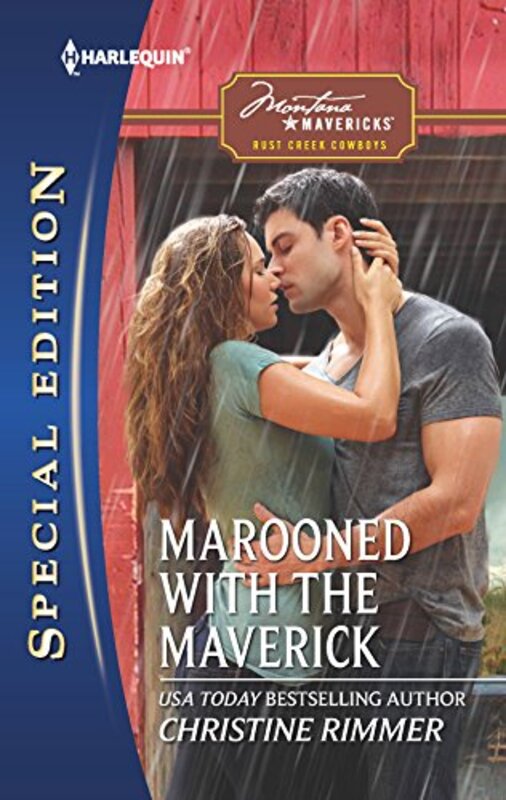 Book cover for "Marooned with the Maverick" by Christine Rimmer