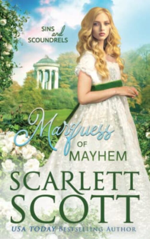 Book cover for "Marquess of Mayhem" by Scarlett Scott