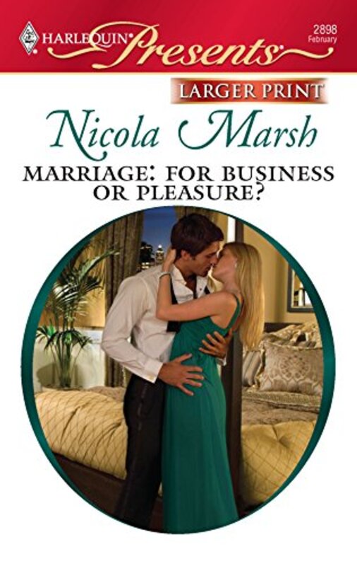 Book cover for "Marriage" by Nicola Marsh