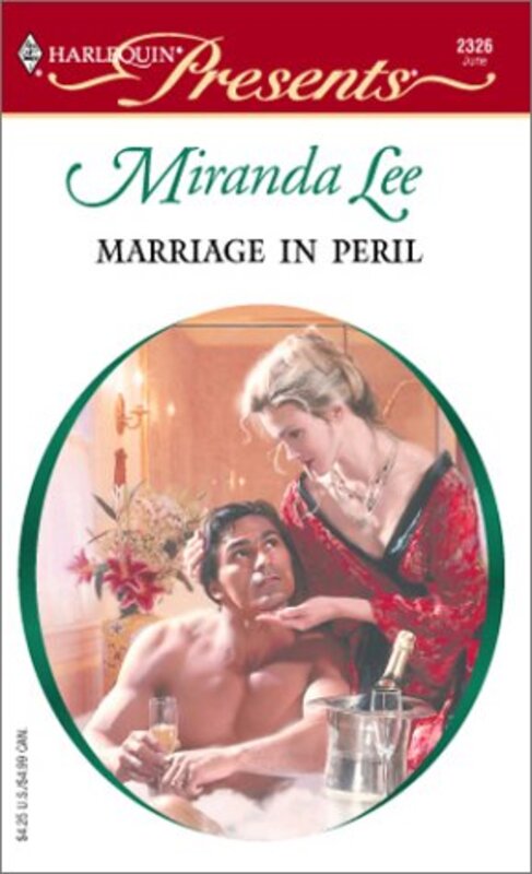 Book cover for "Marriage In Peril" by Miranda Lee
