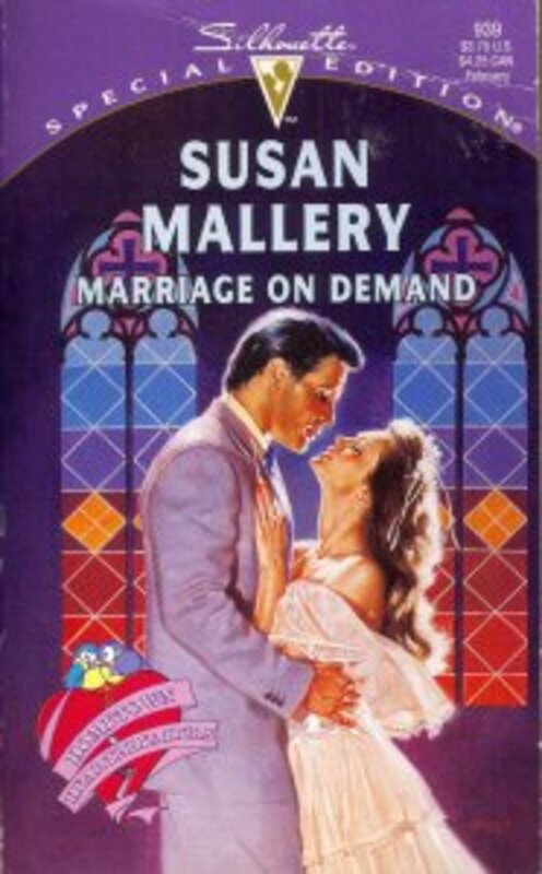 Book cover for "Marriage on Demand" by Susan Mallery