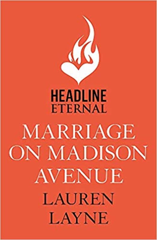 Book cover for "Marriage on Madison Avenue" by Lauren Layne