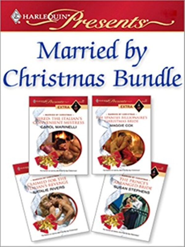 Book cover for "Married by Christmas Bundle" by Carol Marinelli