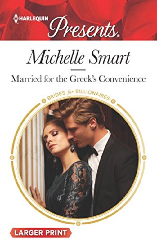 Book cover for "Married for the Greek's Convenience" by Michelle Smart