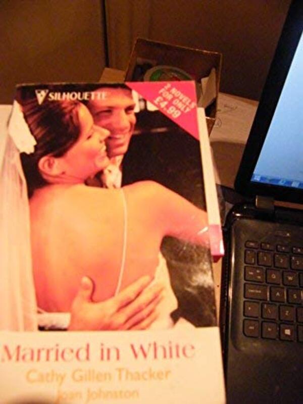 Book cover for "Married in White" by Cathy Gillen Thacker