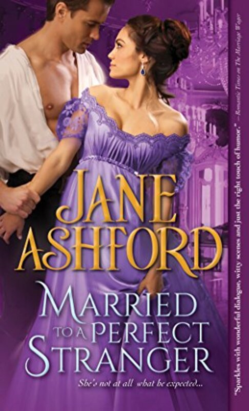 Book cover for "Married to a Perfect Stranger" by Jane Ashford