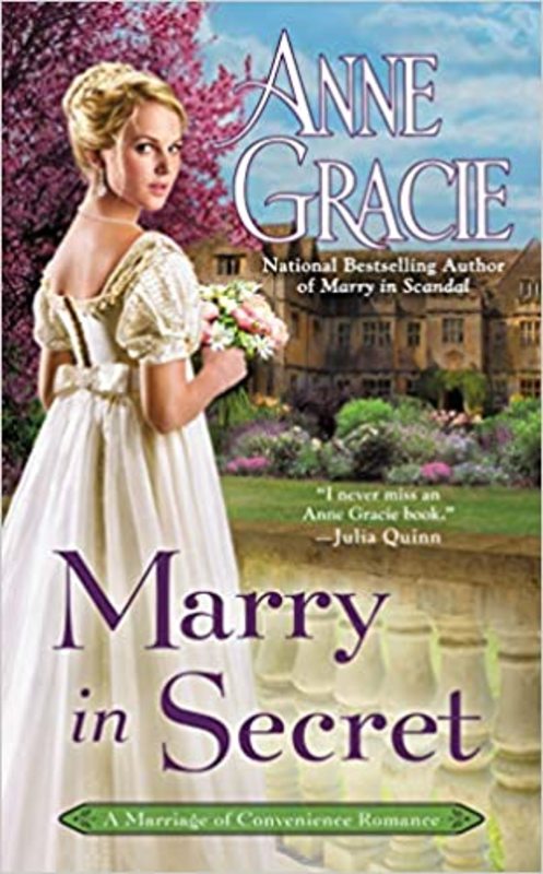 Book cover for "Marry in Secret" by Anne Gracie