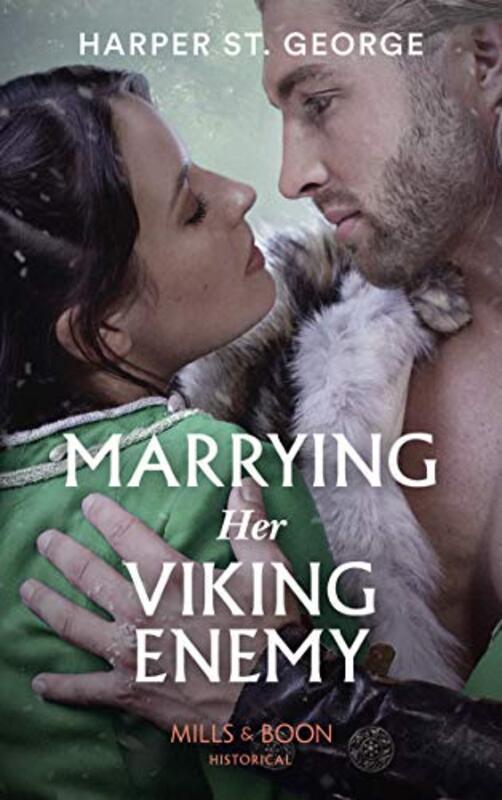 Book cover for "Marrying Her Viking Enemy" by Harper St George