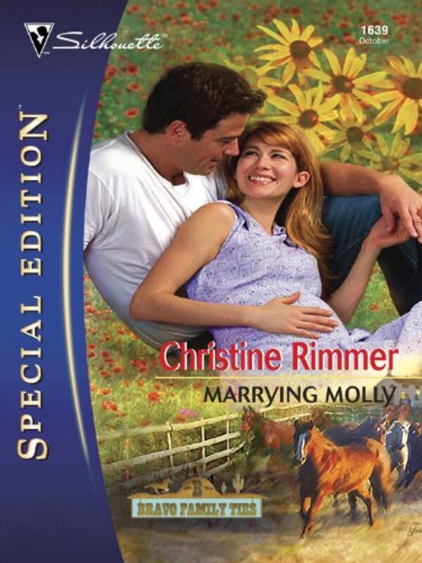 Book cover for "Marrying Molly" by Christine Rimmer