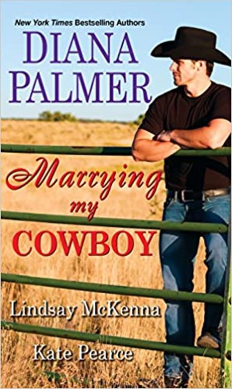 Book cover for "Marrying My Cowboy" by Diana Palmer