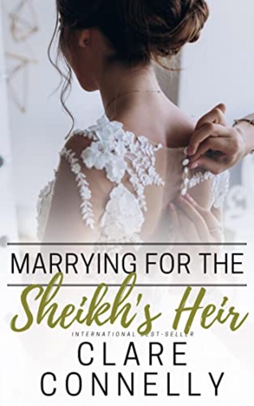 Book cover for "Marrying for the Sheikh's Heir" by Clare Connelly