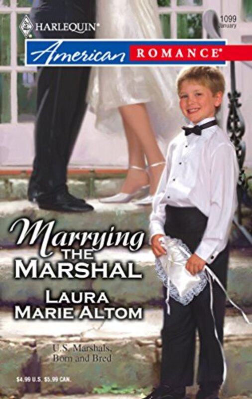 Book cover for "Marrying the Marshal" by Laura Marie Altom