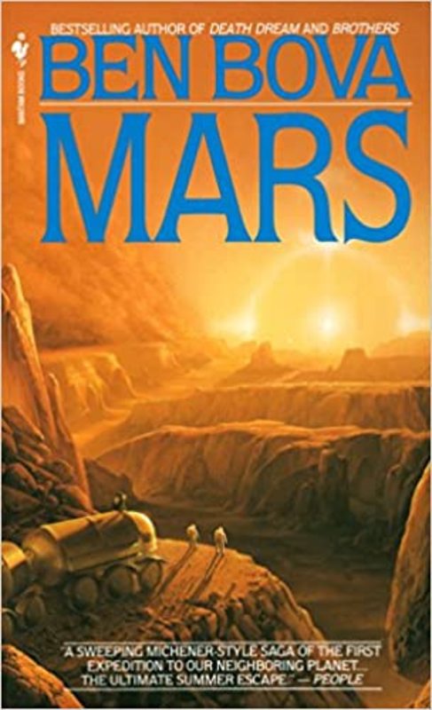 Book cover for "Mars" by Ben Bova