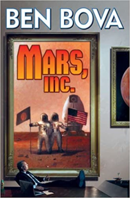 Book cover for "Mars, Inc." by Ben Bova