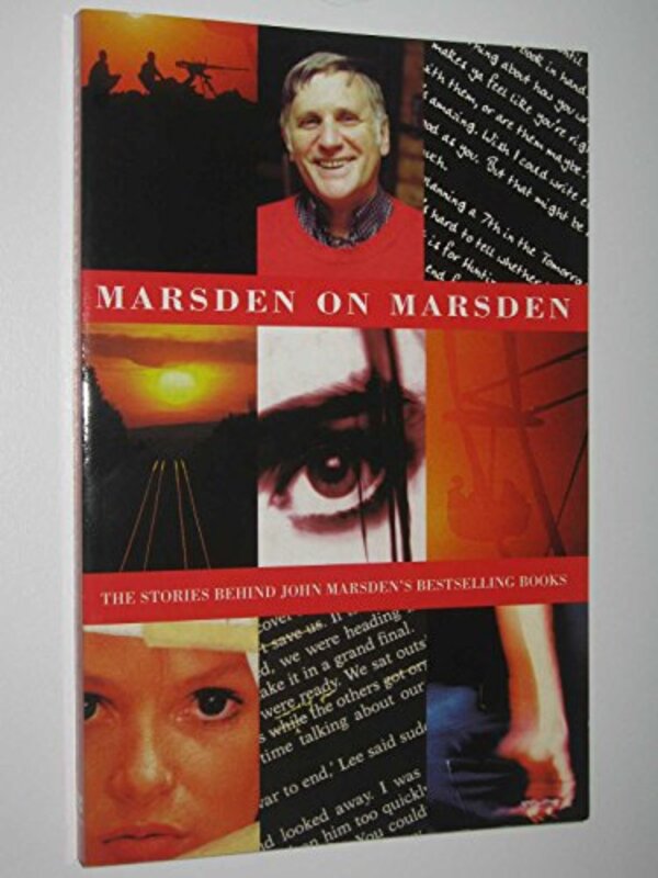 Book cover for "Marsden on Marsden" by John Marsden