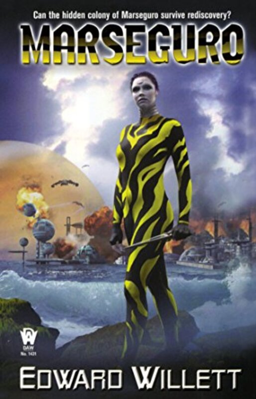 Book cover for "Marseguro" by Edward Willett