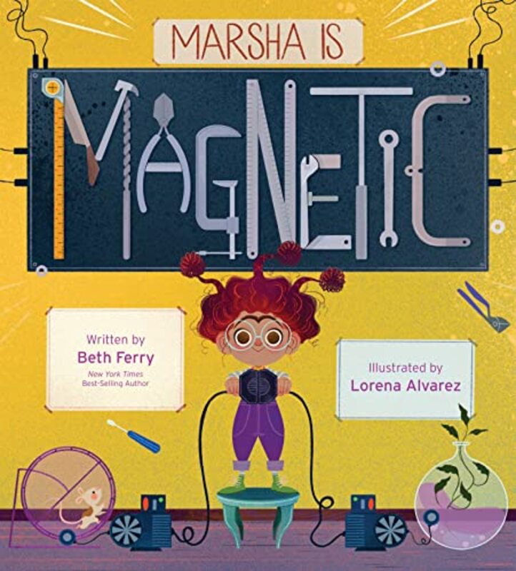 Book cover for "Marsha Is Magnetic" by Beth Ferry