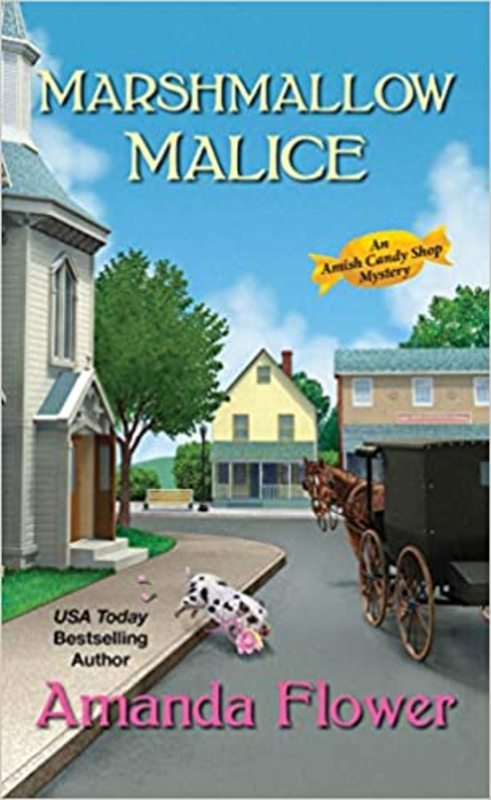 Book cover for "Marshmallow Malice" by Amanda Flower